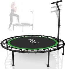 Greatstore Physionics Fitness trampolína- 101 cm, zelená