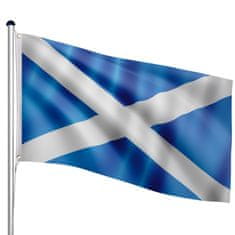 shumee FLAGMASTER vlajkový stožiar vr. vlajky- Škótsko, 650 cm