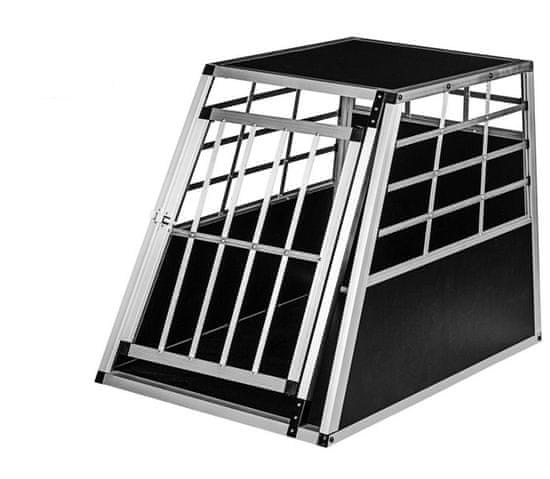 shumee Hliníkový prepravný box pre psov, 65 × 90 × 69 cm, veľ. L