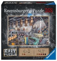 Ravensburger Únikové EXIT puzzle Továreň na hračky 368 dielikov