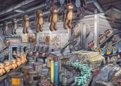 Ravensburger Únikové EXIT puzzle Továreň na hračky 368 dielikov