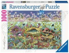Ravensburger Puzzle Podvodné kráľovstvo za súmraku 1000 dielikov
