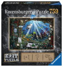 Ravensburger Únikové EXIT puzzle V ponorke 759 dielikov