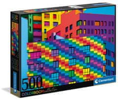 Clementoni Puzzle ColorBoom: Squares 500 dielikov