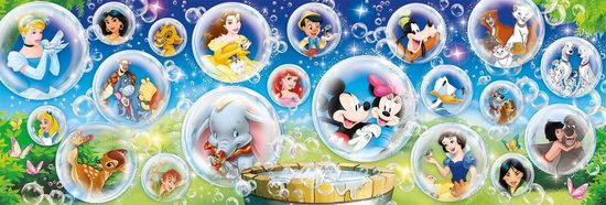 Clementoni Panoramatické puzzle Disney kolekcia 1000 dielikov