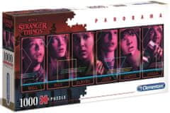 Clementoni Panoramatické puzzle Netflix: Stranger Things 1000 dielikov