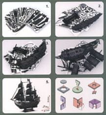 CubicFun 3D puzzle Plachetnica Queen Anne's Revenge 328 dielikov