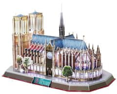CubicFun Svietiace 3D puzzle Notre Dame 149 dielikov