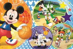 Trefl Puzzle Mickey Mouse športuje MAXI 24 dielikov