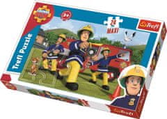 Trefl Puzzle Požiarnik Sam: V akcii MAXI 24 dielikov