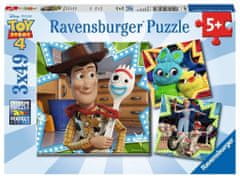 Ravensburger Puzzle Toy Story 4: Sme v tom spoločne 3x49 dielikov