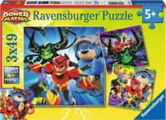 Ravensburger Puzzle Power Players 3x49 dielikov