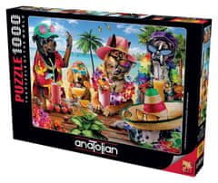 AnaTolian Puzzle Tropická párty 1000 dielikov