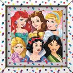 Clementoni Puzzle Frame Me Up Disney princezné 60 dielikov