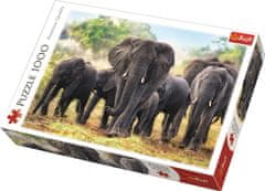 Trefl Puzzle Africké slony 1000 dielikov