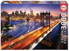 EDUCA Puzzle Súmrak nad Manhattanom 3000 dielikov