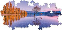 Clementoni Panoramatické puzzle Vŕba na jazere Wanaka 1000 dielikov
