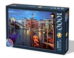 D-Toys Puzzle Nočné Benátky, Taliansko 1000 dielikov