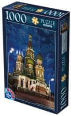 D-Toys Puzzle Chrám Vasila Blaženého, Moskva 1000 dielikov