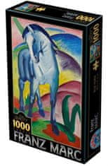 D-Toys Puzzle Modrý kôň 1000 dielikov