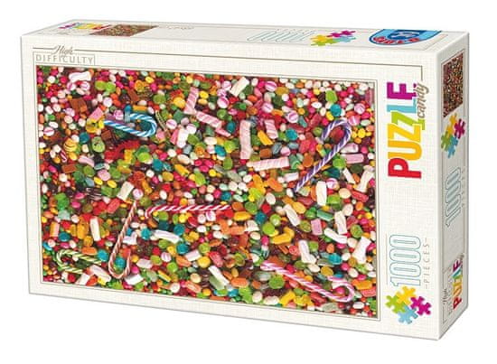 D-Toys Puzzle Sladkosti 1000 dielikov