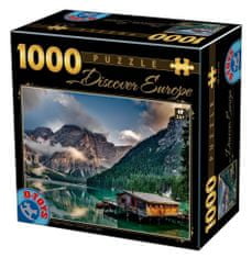 D-Toys Puzzle Jazero Braies, Južné Tirolsko 1000 dielikov