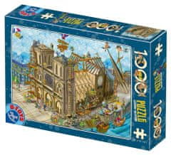 D-Toys Puzzle Katedrála Notre-Dame, Paríž 1000 dielikov