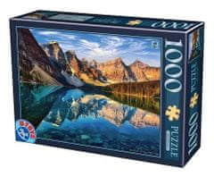 D-Toys Puzzle Jazero Moraine, Kanada 1000 dielikov