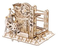 Robotime Rokr 3D drevené puzzle Guličková dráha: Explorer 260 dielikov