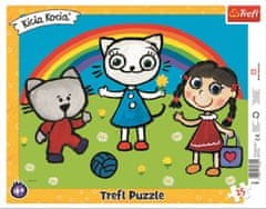 Trefl Puzzle Kicia Kocia: Slnečný deň 25 dielikov