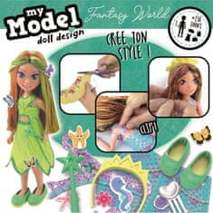 EDUCA Kreatívna sada Môj model bábiky Design: fantasy svet