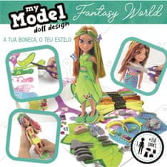 EDUCA Kreatívna sada Môj model bábiky Design: fantasy svet
