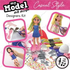 EDUCA Kreatívna súprava My Model Doll Design: ležérny štýl