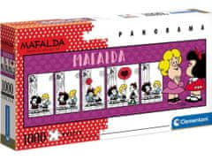 Clementoni Panoramatické puzzle Mafalda 1000 dielikov