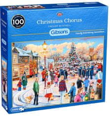 Gibsons Puzzle Vianočný zbor 1000 dielikov