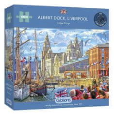 Gibsons Puzzle Albert Dock, Liverpool 1000 dielikov