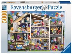 Ravensburger Puzzle Domček pre Gelinov 5000 dielikov