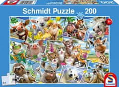 Schmidt Puzzle Zvieracie selfie 200 dielikov