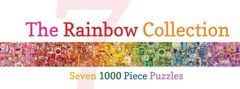 Cobble Hill Puzzle Farby dúhy: Fialová 1000 dielikov