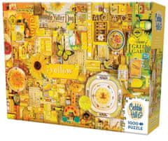 Cobble Hill Puzzle Farby dúhy: Žltá 1000 dielikov