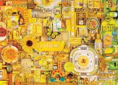 Cobble Hill Puzzle Farby dúhy: Žltá 1000 dielikov