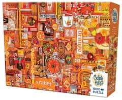 Cobble Hill Puzzle Farby dúhy: Oranžová 1000 dielikov