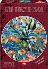 Art puzzle Puzzle hodiny Svet morských rýb 570 dielikov