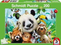 Schmidt Puzzle Zvieracia zábava 200 dielikov