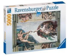 Ravensburger Puzzle Stvorenie Adama 5000 dielikov