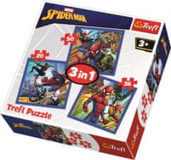 Trefl Puzzle Spiderman 3v1 (20,36,50 dielikov)