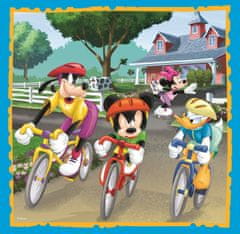 Trefl Mickey Mouse a priatelia 3v1 puzzle (20,36,50 dielikov)