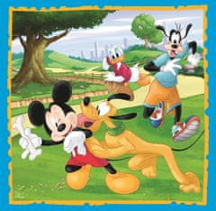 Trefl Mickey Mouse a priatelia 3v1 puzzle (20,36,50 dielikov)