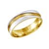 Snubný oceľový prsteň pre mužov a ženy Mariage RRC2050-M (Obvod 65 mm)