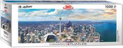 EuroGraphics Panoramatické puzzle Toronto, Kanada 1000 dielikov
